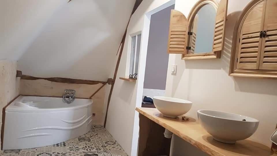 Gite Du Moulin De Barutel Mamers,Avec Spa Et Hammam Sur Reservation Payant Екстериор снимка